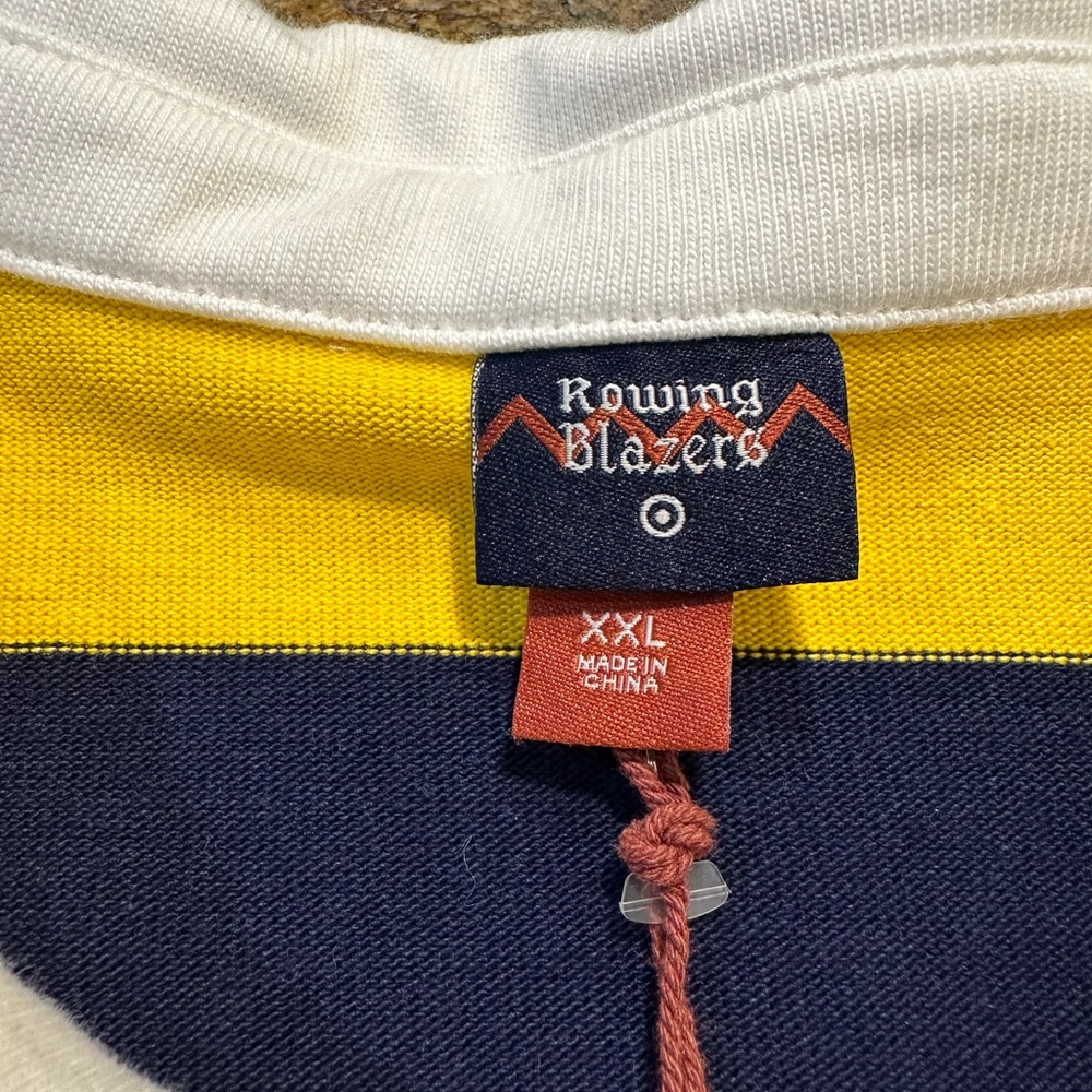 Rowing Blazers Target rugby type/style long sleeved shirt‎ vibrant colors! - Picture 10 of 12